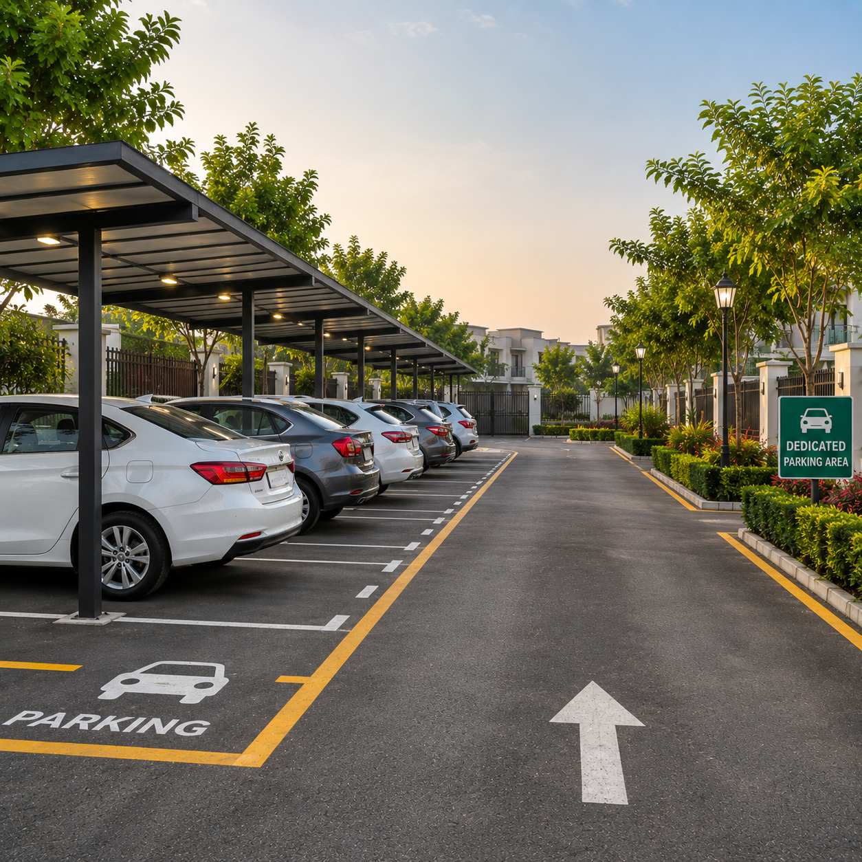 Dedicated Parking Area