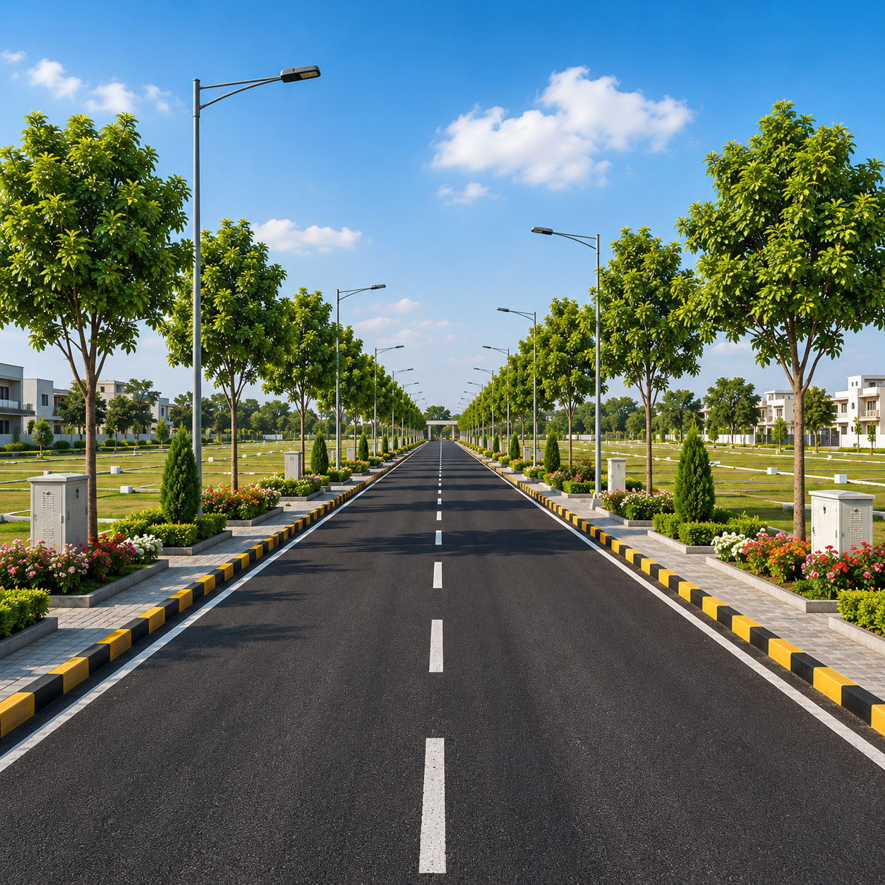 Wide Internal Roads